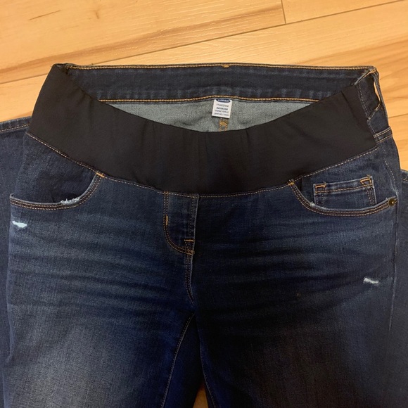 Maternity Jeans old navy rockstar super skinny - Picture 4 of 5